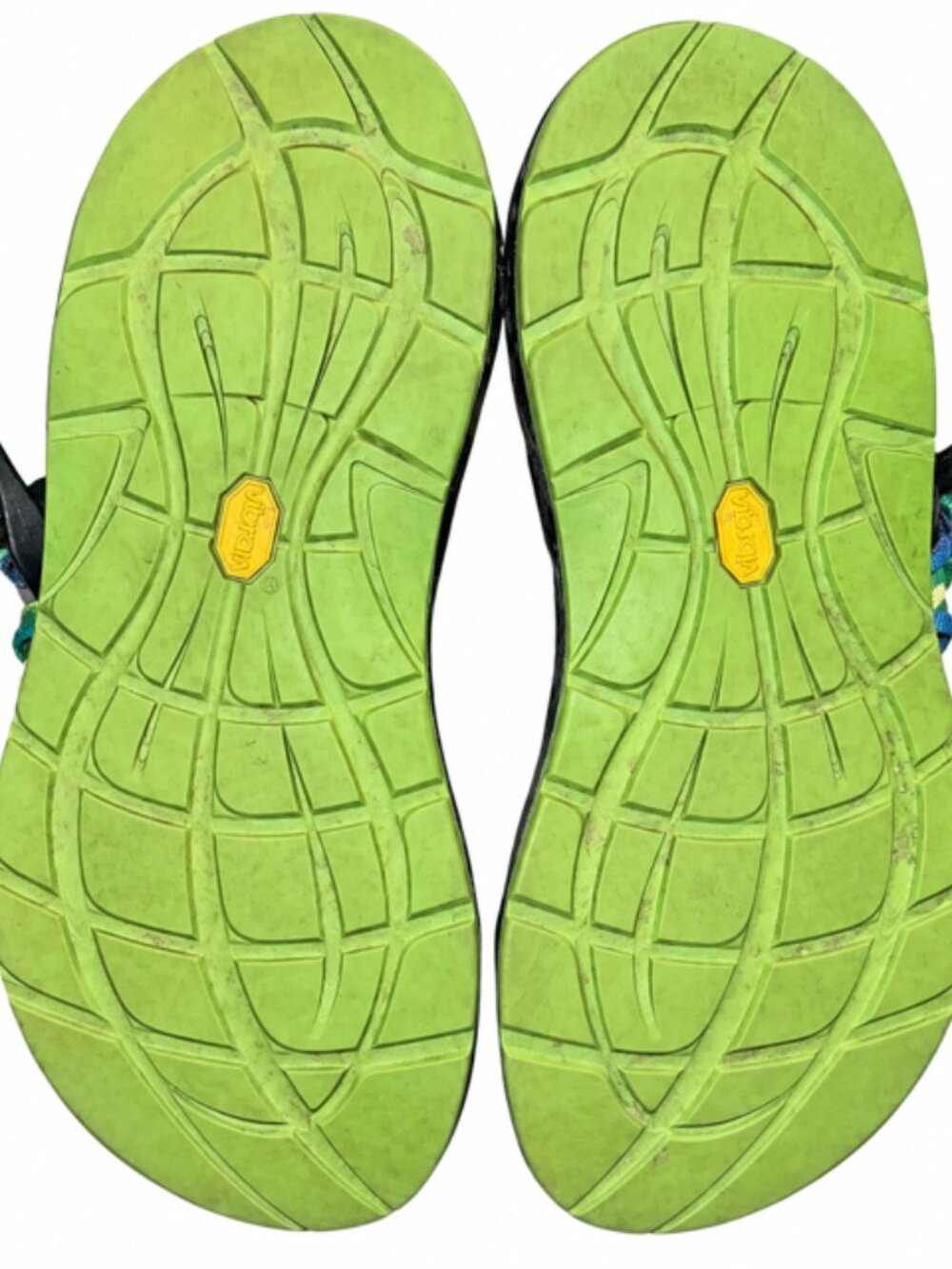 Chaco ZX/2 Yampa Fresh Green Blue Sport Sandals Women’s Size 9 - Picture 2 of 4